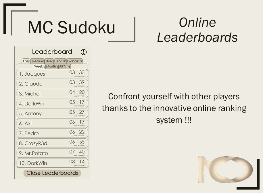 MC Sudoku by MacPowerDev